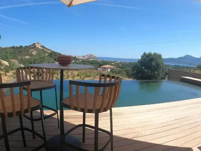 Paysage naturel près de la villa