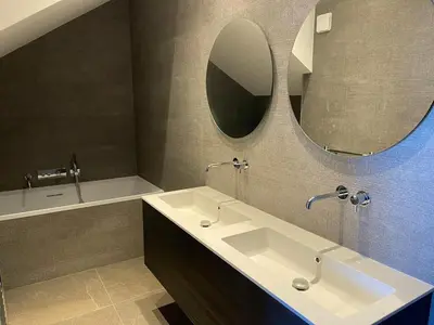 Salle de bains dans l'établissement Luxury and Relaxation - Villa Tevalba