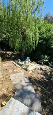 Jardin de l'établissement villa terra et mare