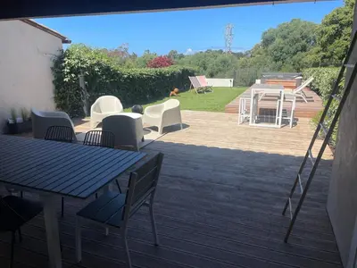Plan de l'établissement Capra Scorsa, Maison avec spa privatif face plage Lozari, Ile Rousse