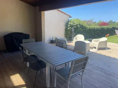 Plan de l'établissement Capra Scorsa, Maison avec spa privatif face plage Lozari, Ile Rousse