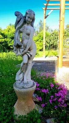 Jardin de l'établissement Villa à quelques pas de la plage