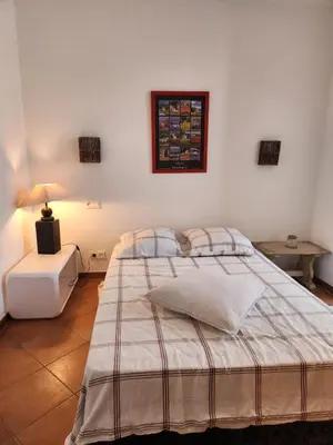 Un ou plusieurs lits dans un hébergement de l'établissement Appartement centre de calvi