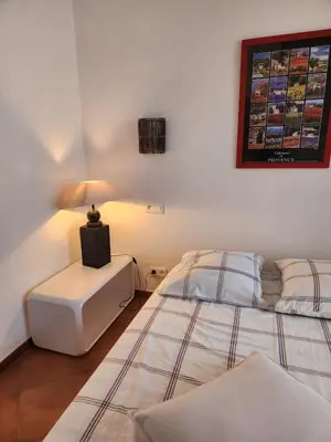 Un ou plusieurs lits dans un hébergement de l'établissement Appartement centre de calvi
