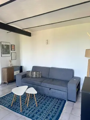 Coin salon dans l'établissement Casa Orsu vue panoramique