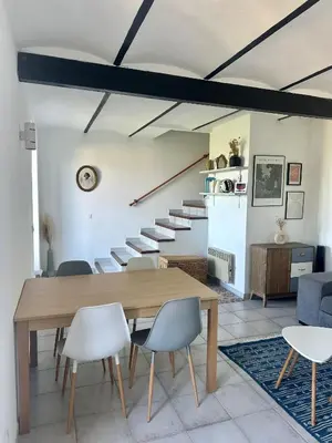 Coin salon dans l'établissement Casa Orsu vue panoramique