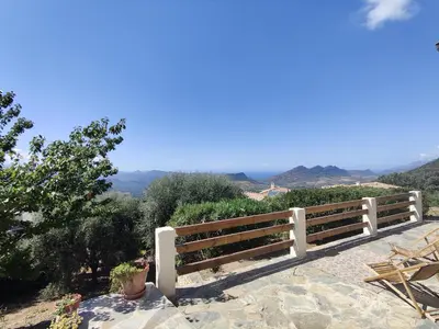Paysage naturel près de la maison de vacances