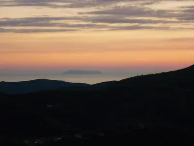 Paysage naturel près de la maison de vacances