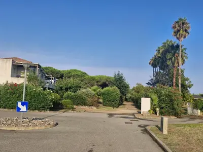 Jardin de l'établissement Casa Giul' Poggio Mezzana