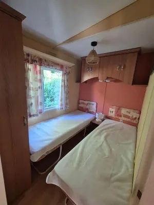 Un ou plusieurs lits dans un hébergement de l'établissement Casa à leccia