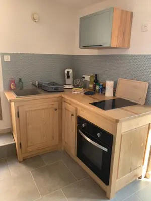 Cuisine ou kitchenette dans l'établissement Bella Vista