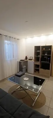 Coin salon dans l'établissement villa Lucciana