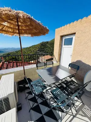 Balcon ou terrasse dans l'établissement Puntabe