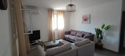 Coin salon dans l'établissement Haut de villa