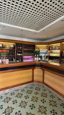 Salon ou bar de l'établissement La Châtaigneraie