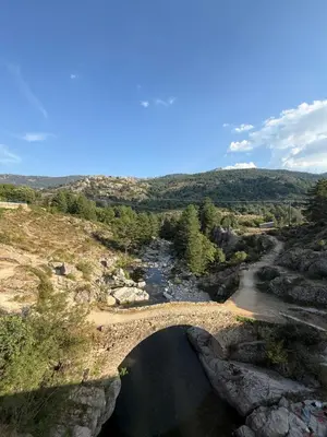 Paysage naturel près de l'hôtel