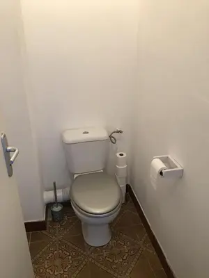 Salle de bains dans l'établissement Studio vue mer