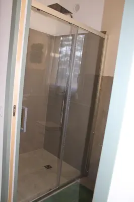 Salle de bains dans l'établissement Studio Villa Boca