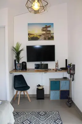 Télévision ou salle de divertissement dans l'établissement Studio Villa Boca