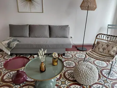 Coin salon dans l'établissement U Casone