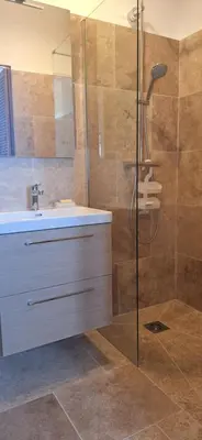 Salle de bains dans l'établissement Bella vista