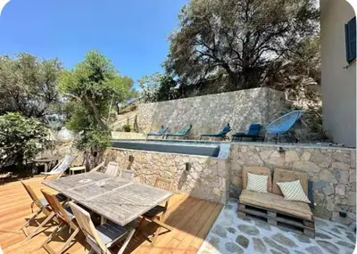 Plan de l'établissement Maison de village atypique A Cappella