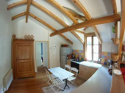 Coin salon dans l'établissement Holiday Apartment Segura 2