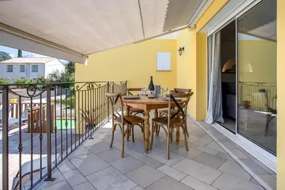 Balcon ou terrasse dans l'établissement Villa Amarena
