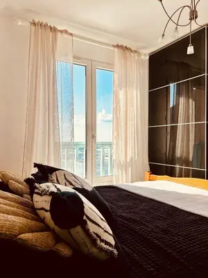 Un ou plusieurs lits dans un hébergement de l'établissement Villa CASAPALMEA