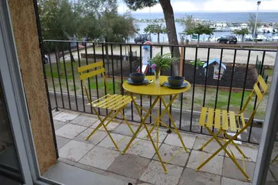 Balcon ou terrasse dans l'établissement Cap Corse-Santa Severa, grande appartamento vista mare