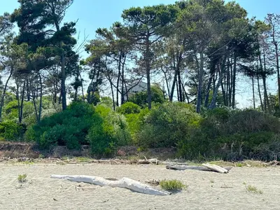 Paysage naturel près de la villa