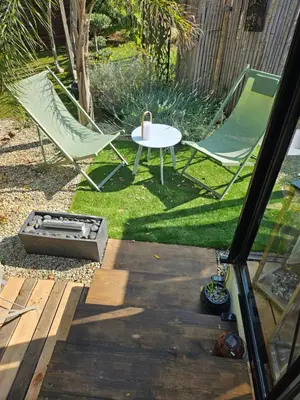 Jardin de l'établissement L orangerie de casaoma