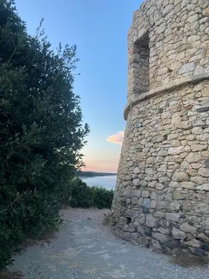 Paysage naturel près de la villa