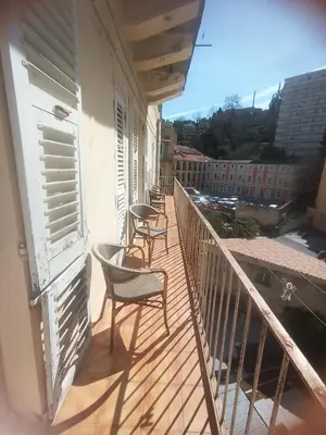 Balcon ou terrasse dans l'établissement côté palais
