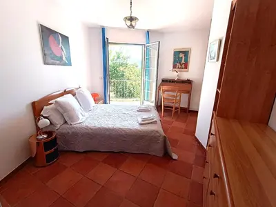 Un ou plusieurs lits dans un hébergement de l'établissement Casa di Ghjulia