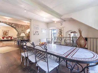 Coin salon dans l'établissement Holiday Home Casa Gabrielle by Interhome