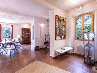 Coin salon dans l'établissement Holiday Home Casa Gabrielle by Interhome