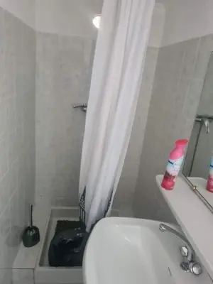Salle de bains dans l'établissement appartement indépendant CORTE