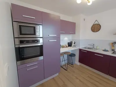 Cuisine ou kitchenette dans l'établissement le contemporain