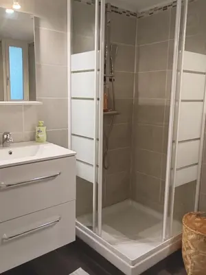 Salle de bains dans l'établissement Studio zen