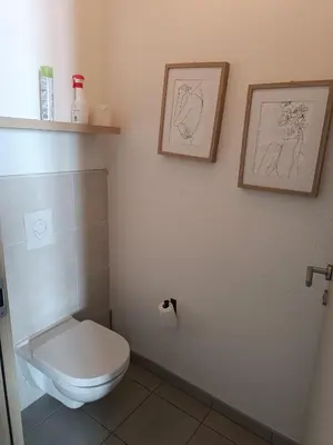 Salle de bains dans l'établissement Evasion ensoleillé à 5 minutes de Bastia