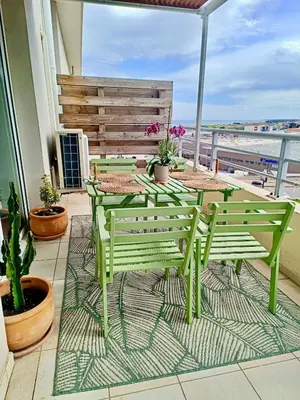 Balcon ou terrasse dans l'établissement Evasion ensoleillé à 5 minutes de Bastia