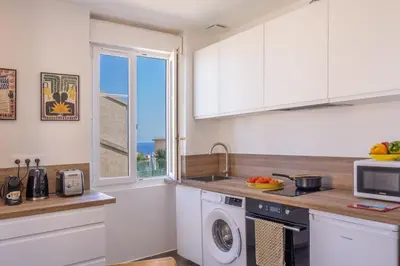 Cuisine ou kitchenette dans l'établissement Casa Félicie