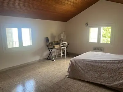 Un ou plusieurs lits dans un hébergement de l'établissement Villa Poggiola