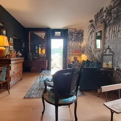 Appartement dans villa avec jardin privatif