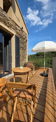 Balcon ou terrasse dans l'établissement La Casuccia