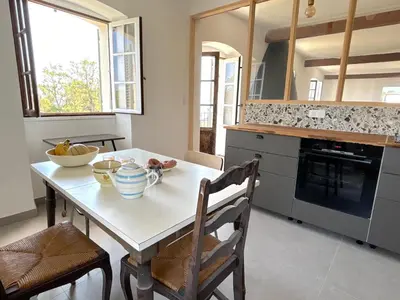 Cuisine ou kitchenette dans l'établissement L'appartement Montecristo