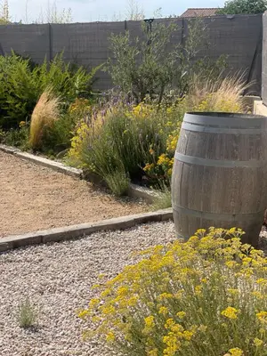 Jardin de l'établissement La Villa Geneviève, Maison 6 personnes avec piscine