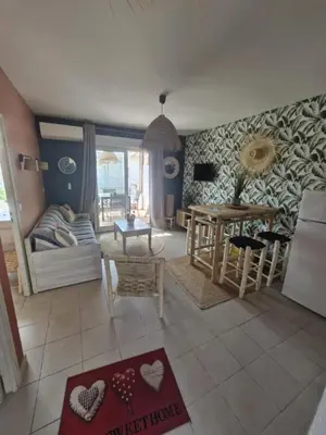 Coin salon dans l'établissement Casa Verde Poggio Mezzana