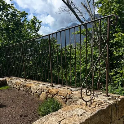 Paysage naturel près de la maison de vacances